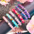 Maraschino Cherry | Shimmer Glass Bracelet